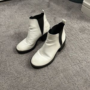 White booties